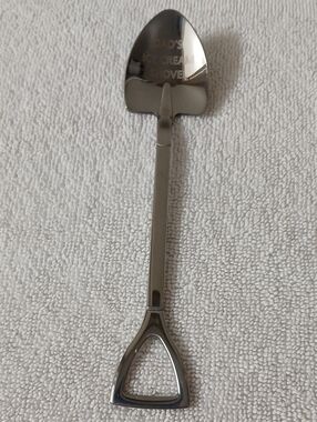 Stainless Steel Ice Cream Shovel Spoon - Silver